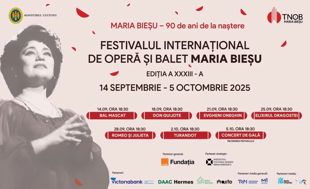Kişinevdə Mariya Biyeşunun 90 İlliyinə Həsr Olunmuş Beynəlxalq Opera Festivalı Keçirilib