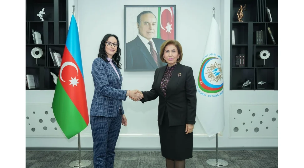 Dövlət Komitəsində Serbiya Respublikasının ailə rifahı və demoqrafiya naziri ilə görüş keçirilib