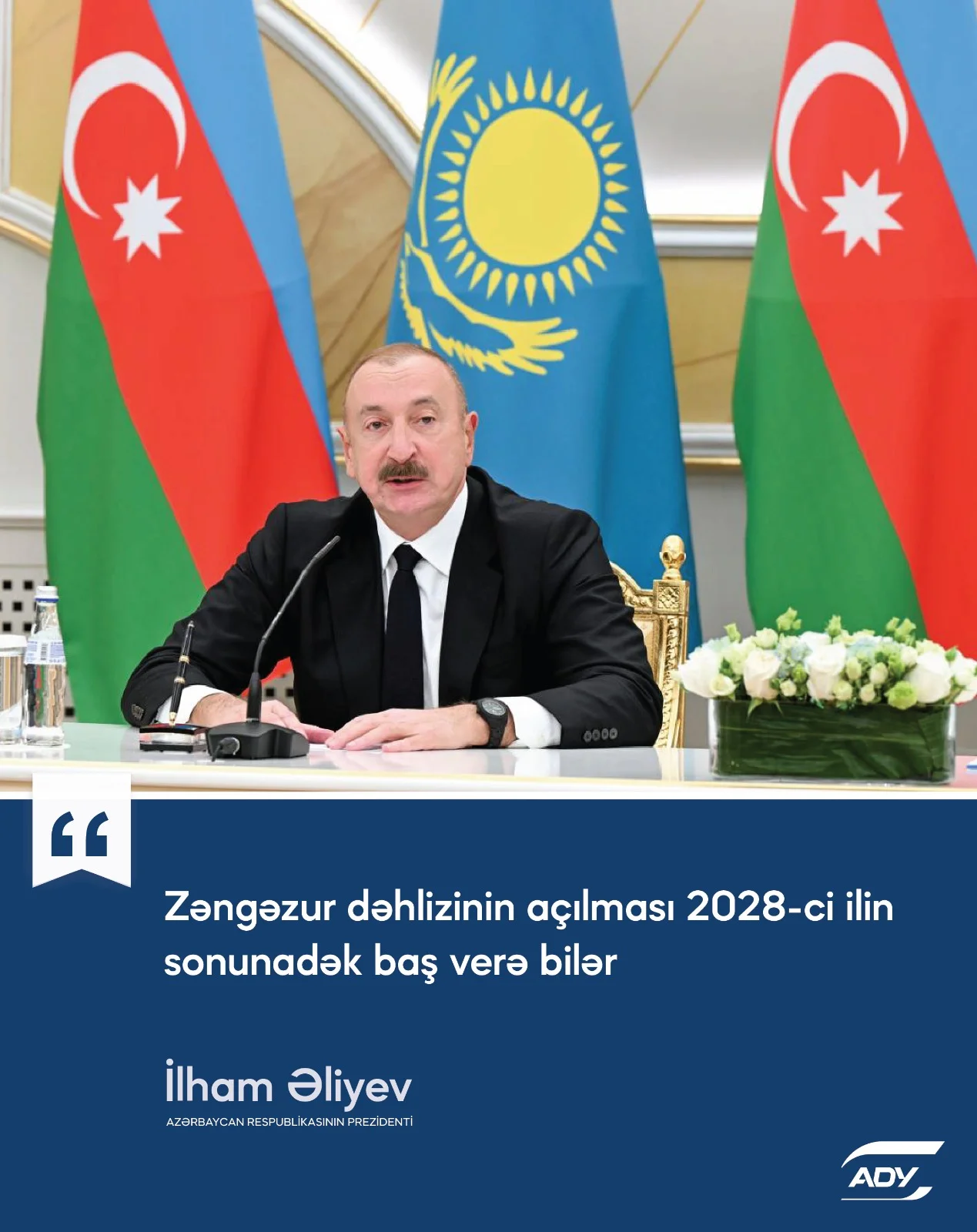 Zəngəzur dəhlizinin açılması 2028-ci ilin sonunadək baş verə bilər