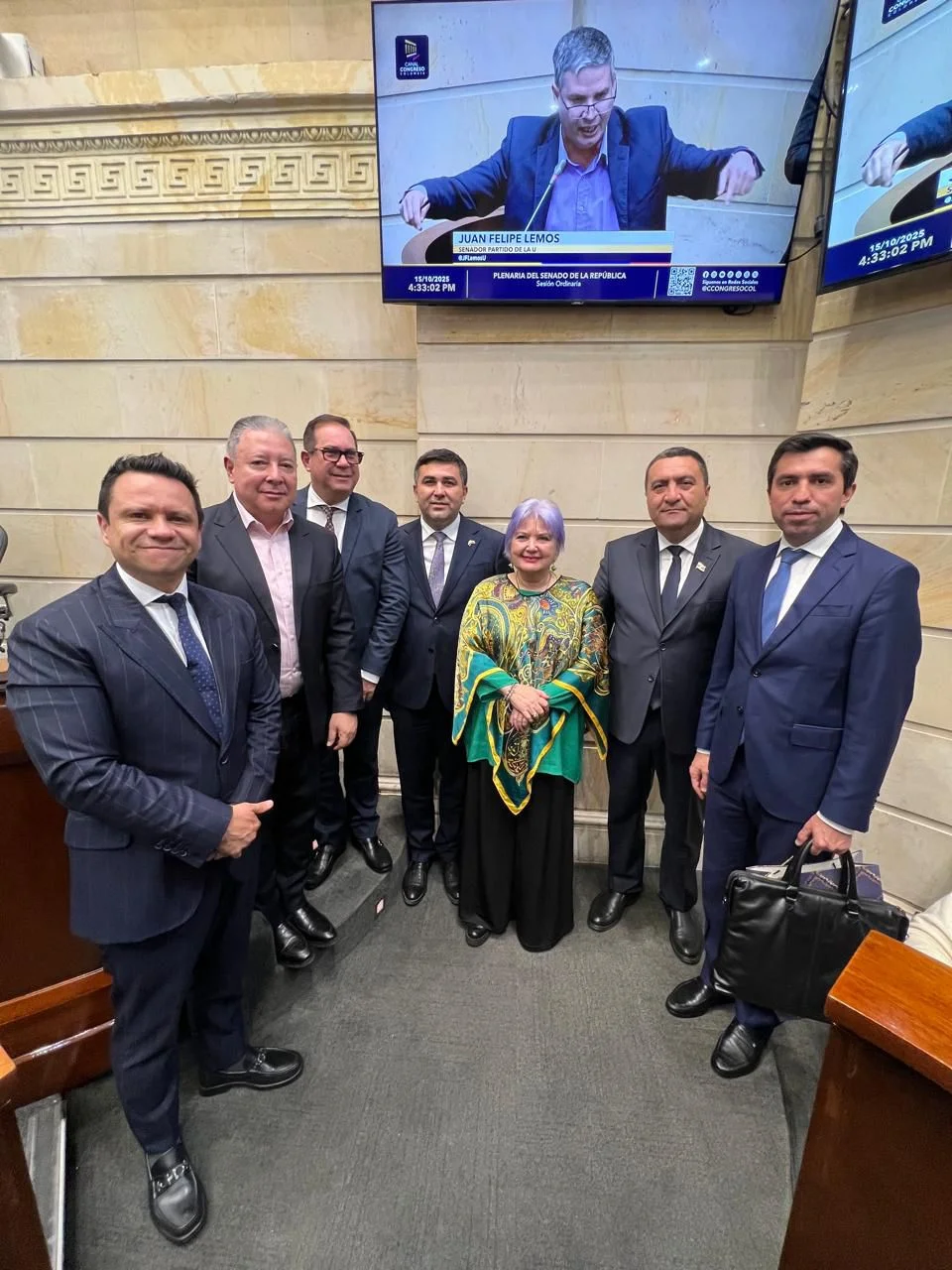 Azərbaycan parlamentariləri Kolumbiyada səfərdə olublar