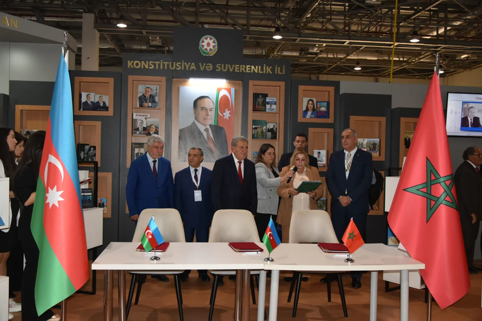 Azərbaycan Milli Kitabxanası Türkiyə Cumhurbaşqanlığı Millət Kitabxanasını ilə ikitərəfli, Mərakeş Milli Kitabxanası və AMEA-nın Əlyazmalar İnstitutu ilə üçtərəfli Əməkdaşlıq haqqında Memorandum imzalayıb