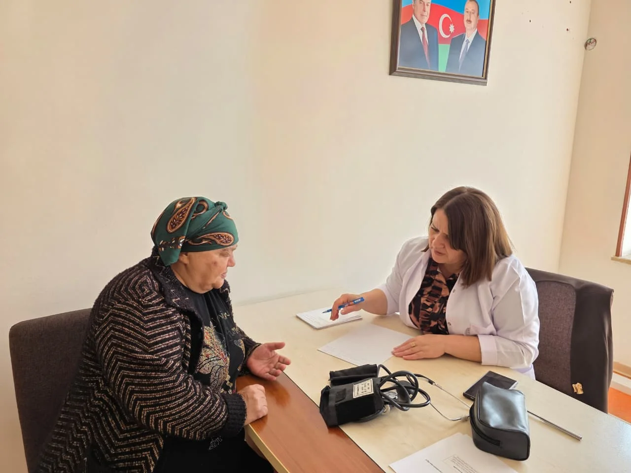 1 Oktyabr – Ahıllar Günü münasibətilə tibbi aksiya keçirilib