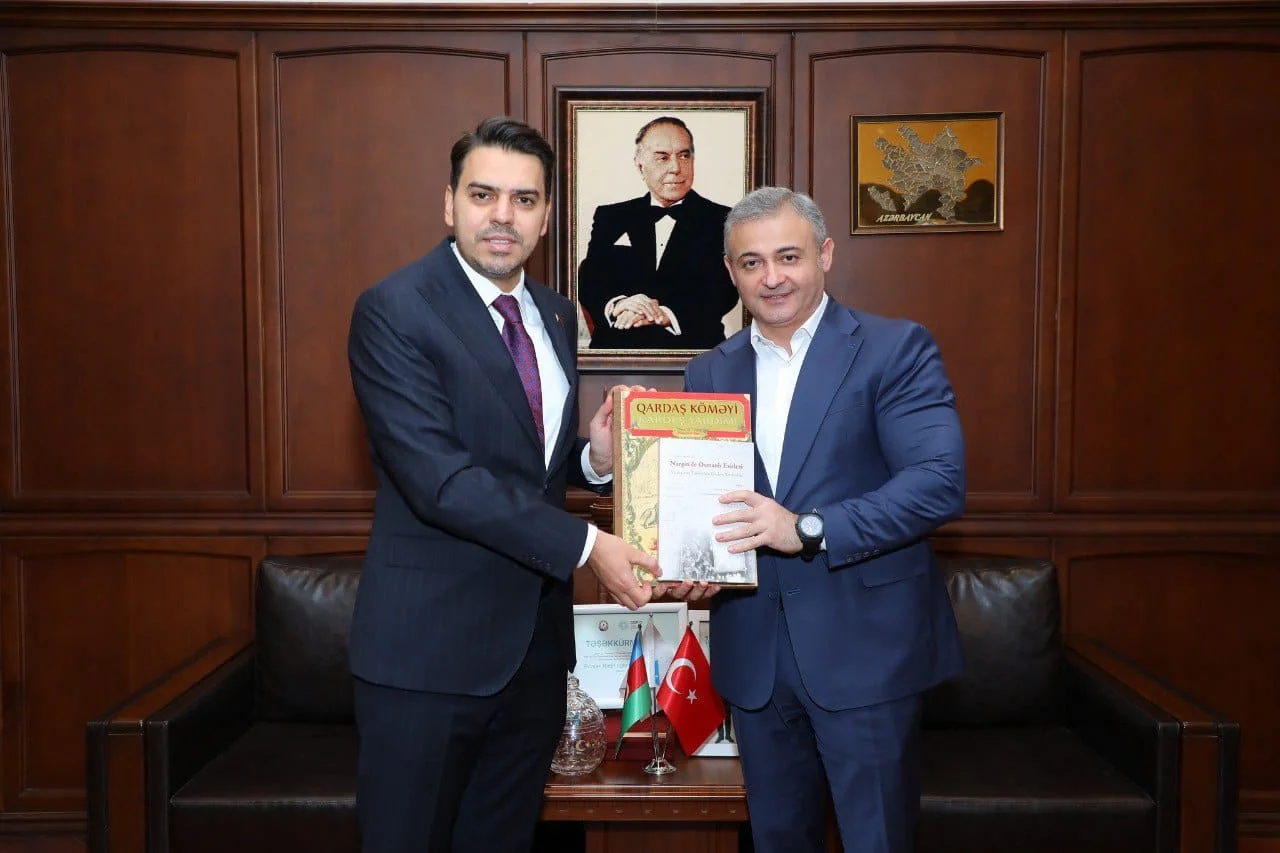 Rövşən Məmmədov Türkiyə İqtisadi İnkişaf Agentliyinin (TİKA) sədri Abdullah Eren arasında görüş keçirilib