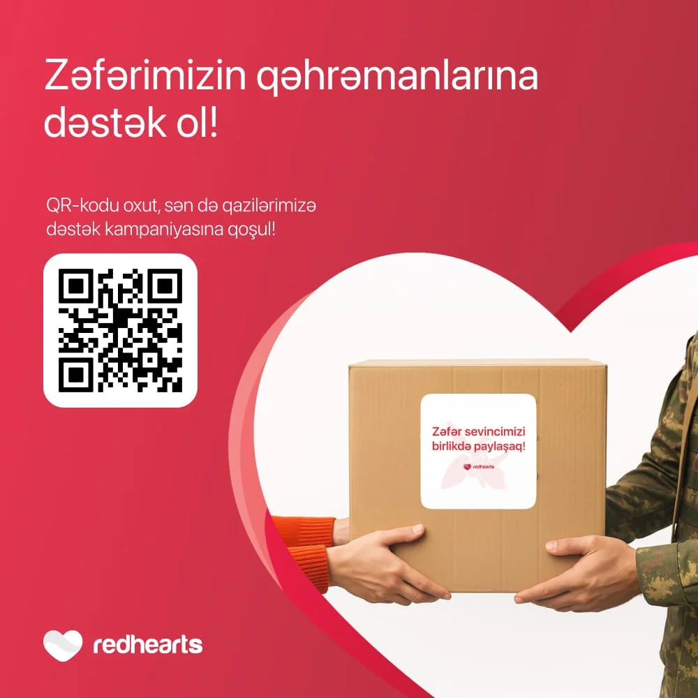Qırmızı Ürəklər Fondundan “Zəfər Payı” aksiyası