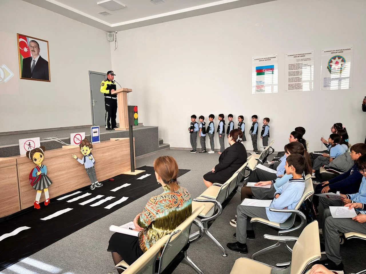 Qaxda “Diqqət, uşaqlar!” aylığı ilə əlaqədar tədbir keçirilib