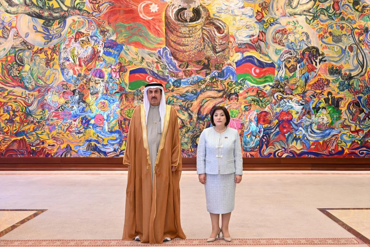 Milli Məclisin sədri Sahibə Qafarova Birləşmiş Ərəb Əmirlikləri  Federal Milli Şurasının sədri ilə görüşüb