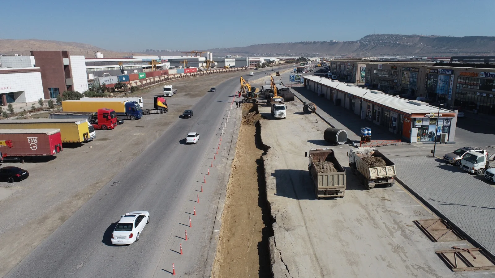 Lökbatanda 23 kilometrlik kollektor və sutəmizləyici qurğu tikilir - Videoreportaj