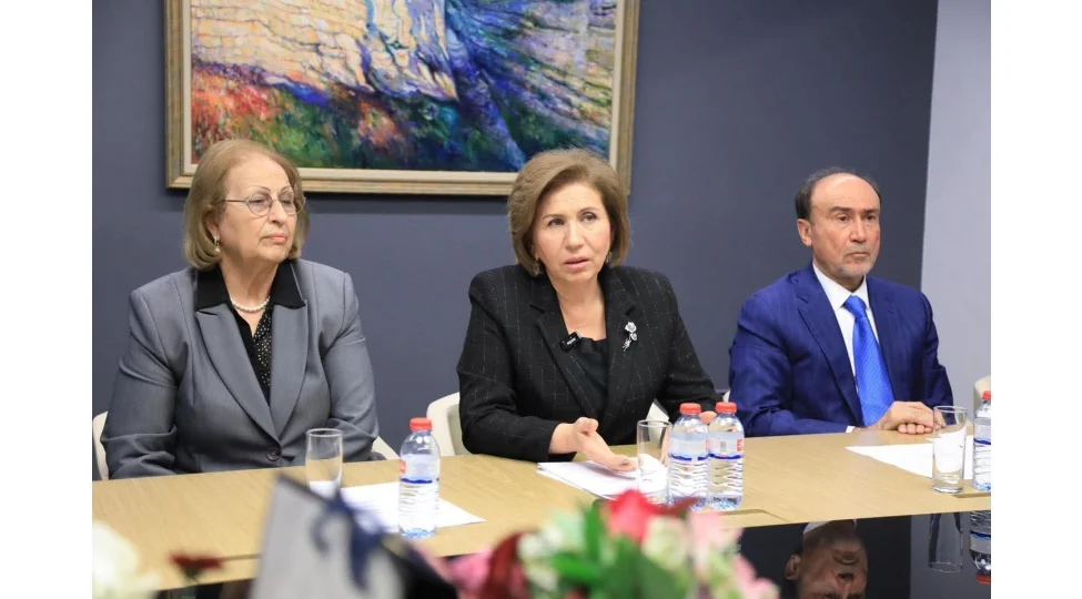 Universitetə qəbul olunmuş şəhid xanımları ilə görüş keçirilib
