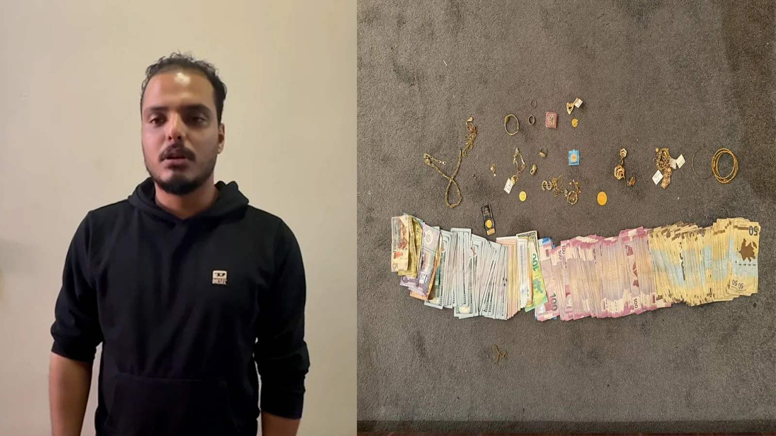 Nizami rayonunda 70 min manat və qızıl-zinət əşyaları oğurlayan şəxs saxlanılıb