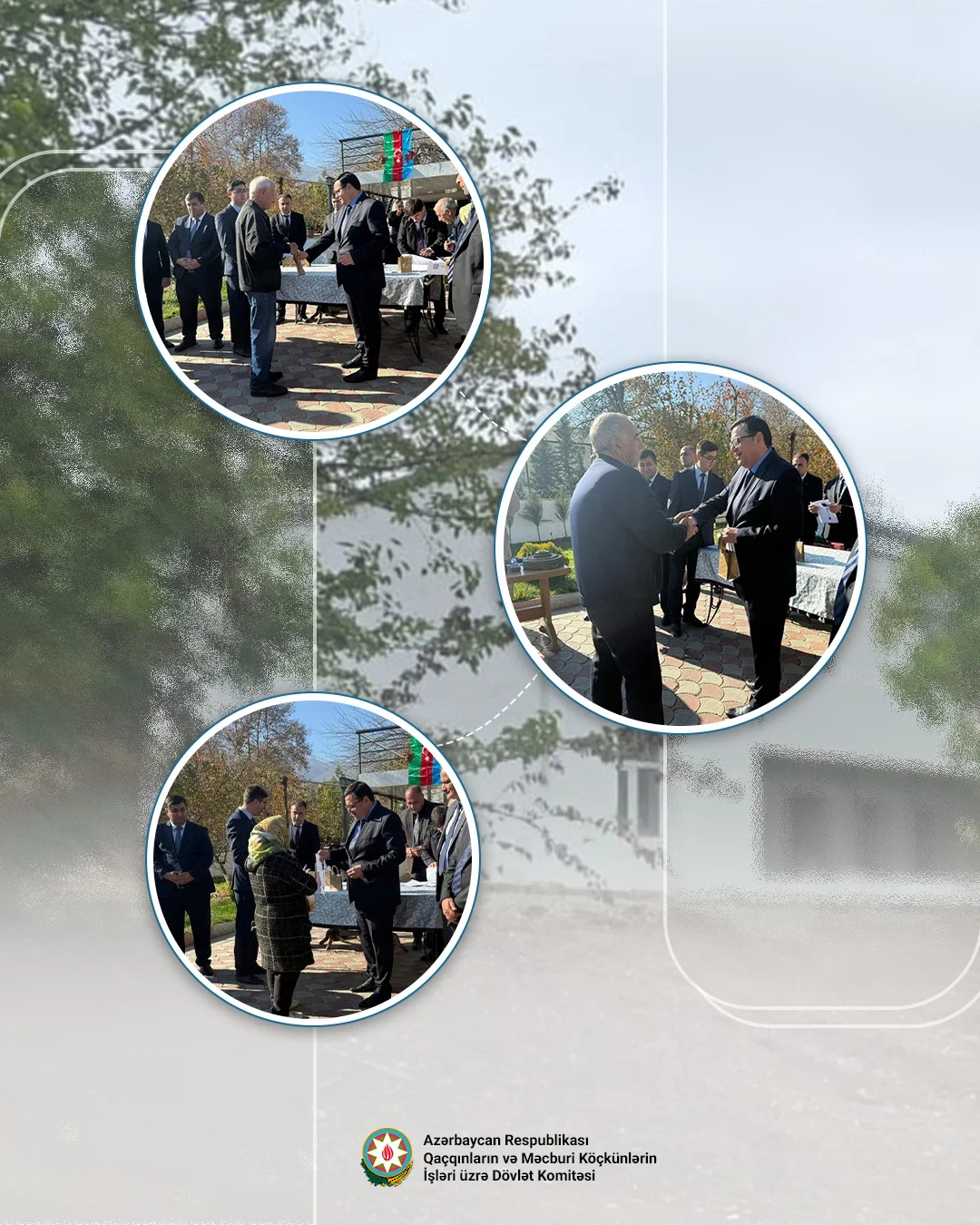 Növbəti köç karvanı Xocavəndin Hadrut qəsəbəsinə çatıb