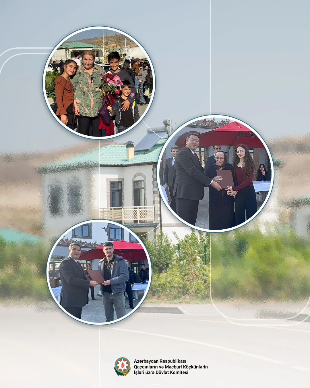 Növbəti köç karvanı Zəngilan rayonunun Məmmədbəyli kəndinə çatıb