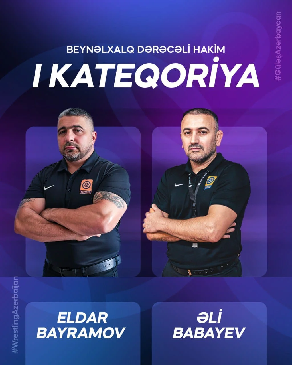 Azərbaycan güləş hakimliyi növbəti uğura imza atıb