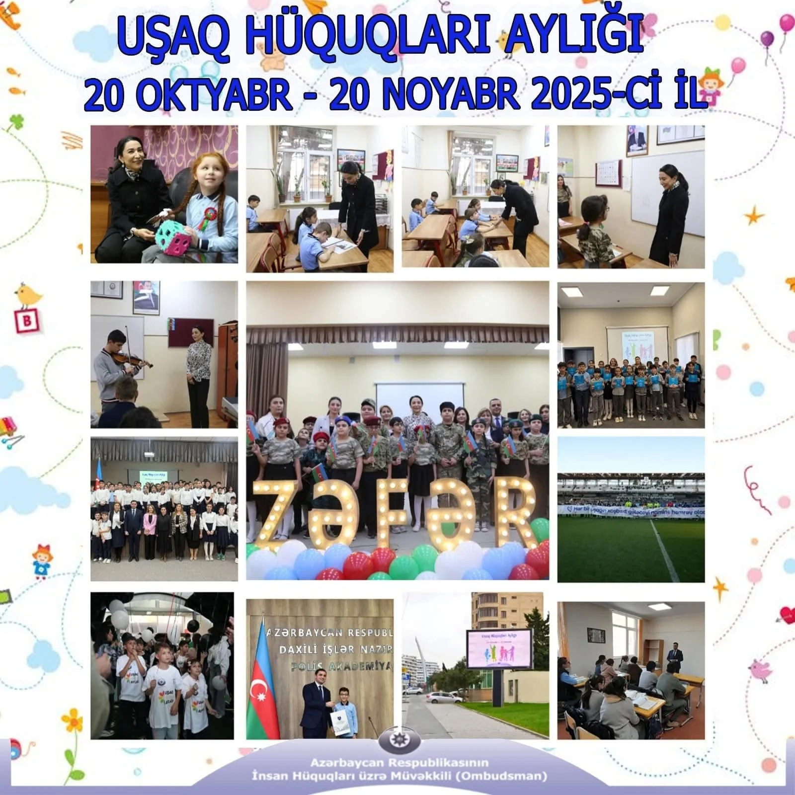 Ombudsman: Gəlin Hər Bir Uşağın Xoşbəxt Gələcəyi Üçün Bir Olaq