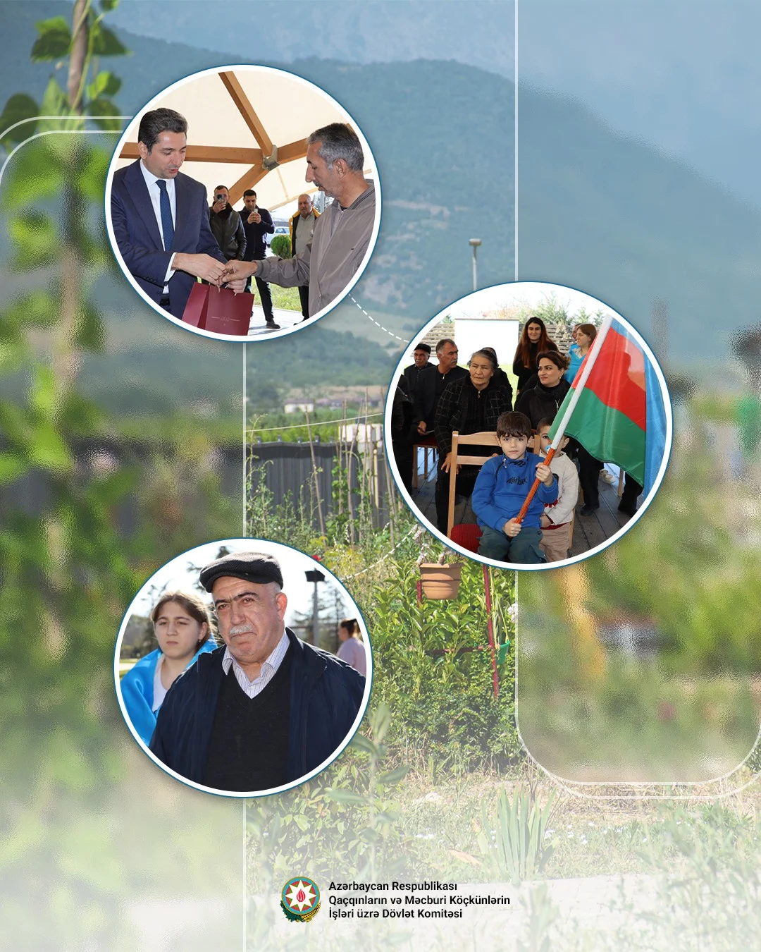 Növbəti köç karvanı Xocalı şəhərinə çatıb