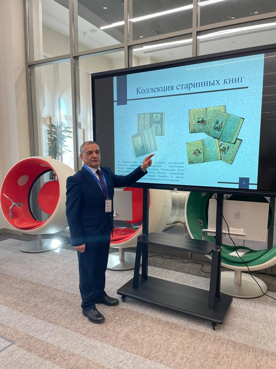 Azərbaycan Milli Kitabxanası “Gil lövhələrdən rəqəmsal arxivlərə: Mərkəzi Asiya kitabxanalarının yolu” mövzusunda Beynəlxalq Konfransda təmsil olunub
