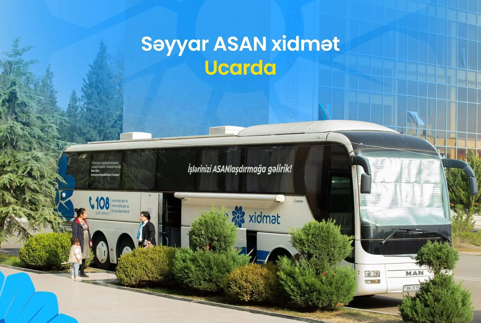 Ucarda Səyyar ASAN xidmətin növbəti fəaliyyəti həyata keçirilib