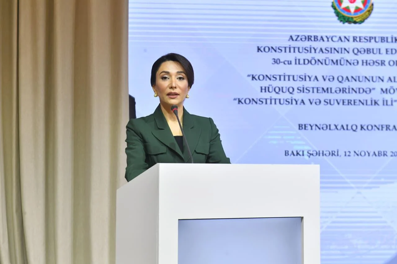 Ombudsman "Konstitusiya və qanunun aliliyi müasir hüquq sistemlərində" mövzusunda beynəlxalq konfransda iştirak edib