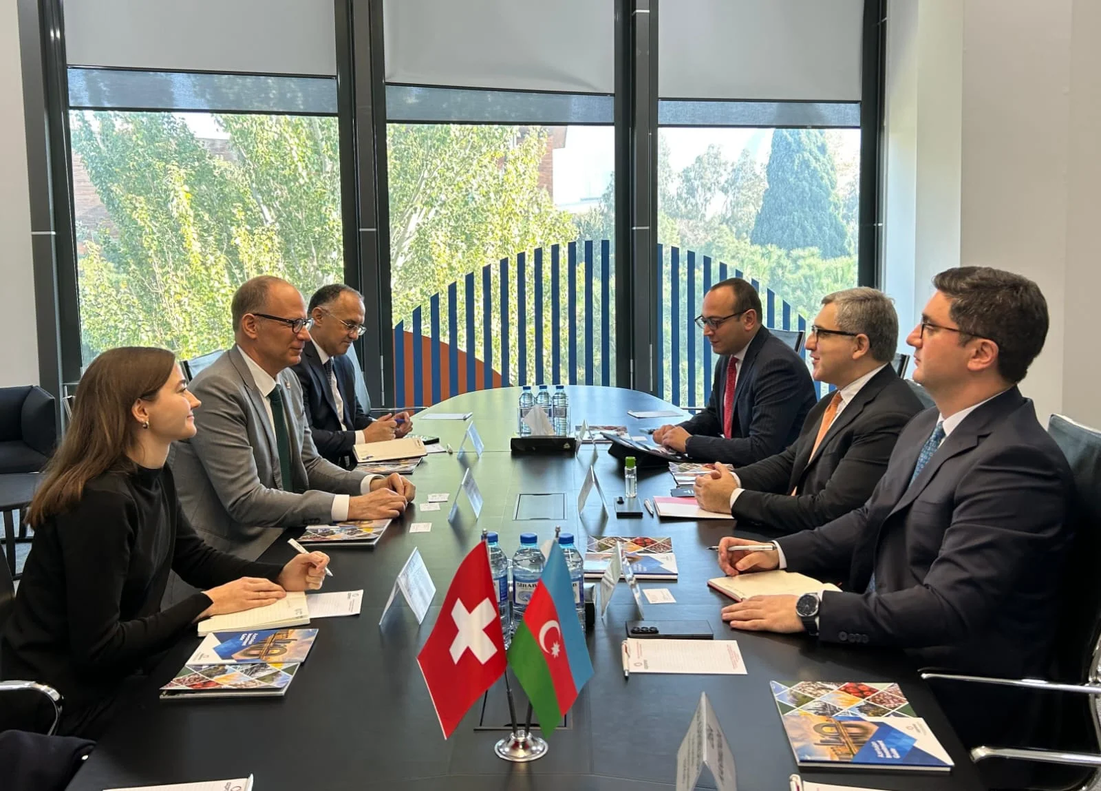 İsveçrə səfiri AZPROMO-da olub