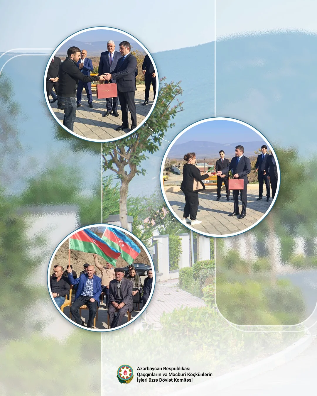 Növbəti köç karvanı Xocalı rayonunun Şuşakənd və Xanyurdu kəndlərinə çatıb