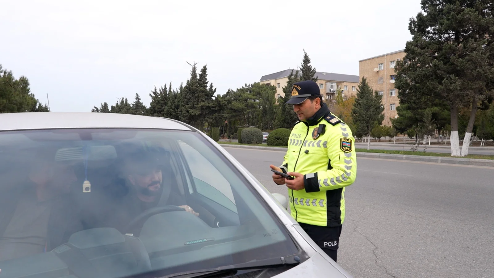 Sumqayıtda yol polisi "Təmiz hava" aylığı ilə bağlı profilaktik tədbir keçirib