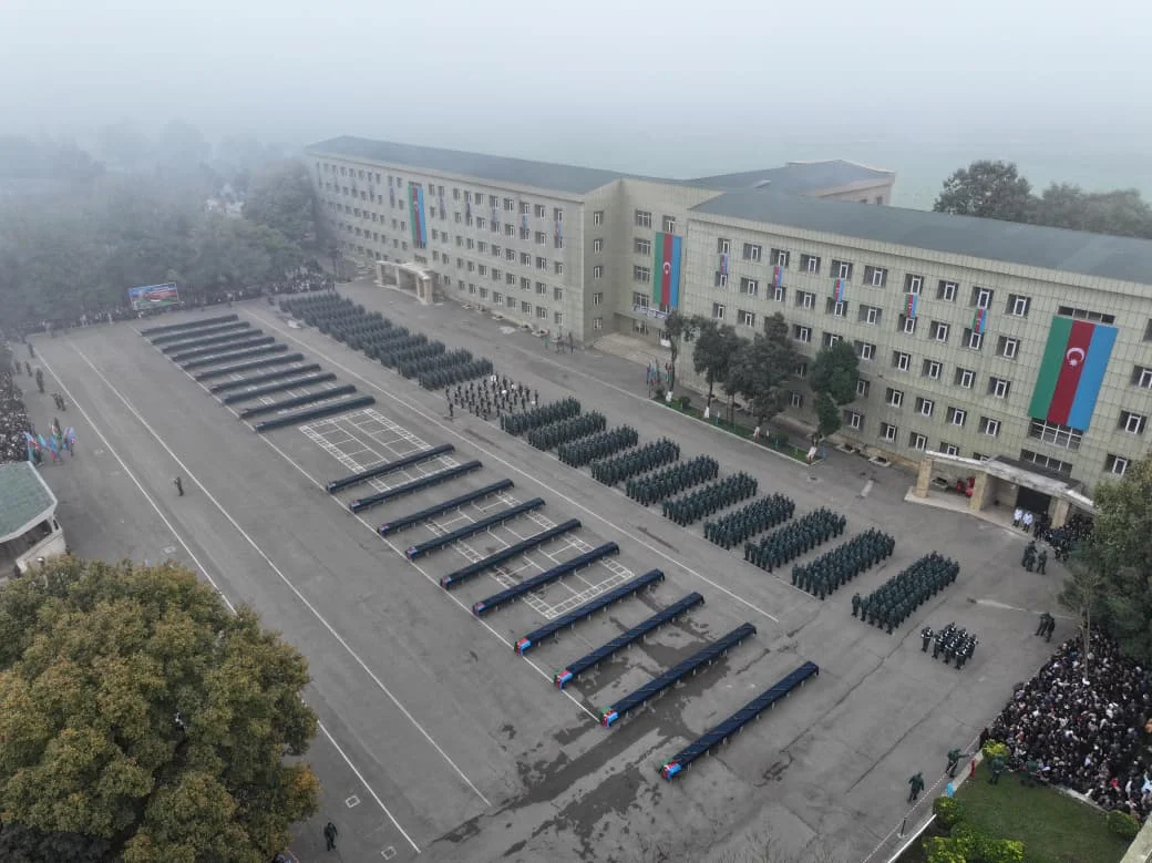 Gənc əsgərlərin andiçmə mərasimi keçirilmişdir