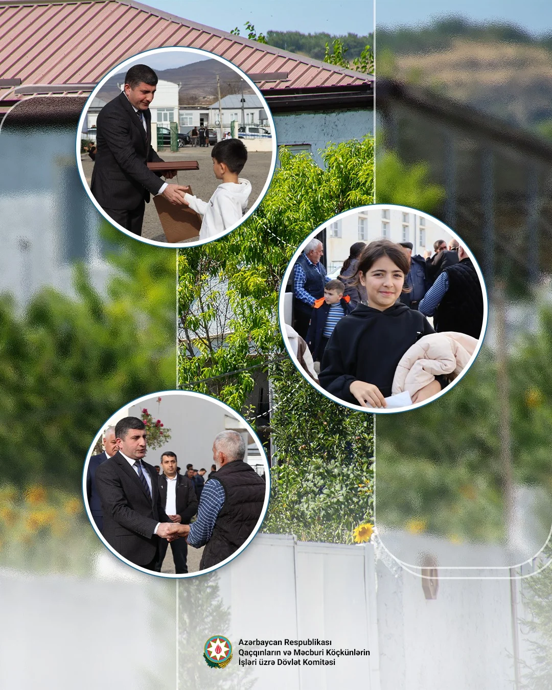 Növbəti köç karvanları Xocalı rayonunun Təzəbinə kəndinə çatıb