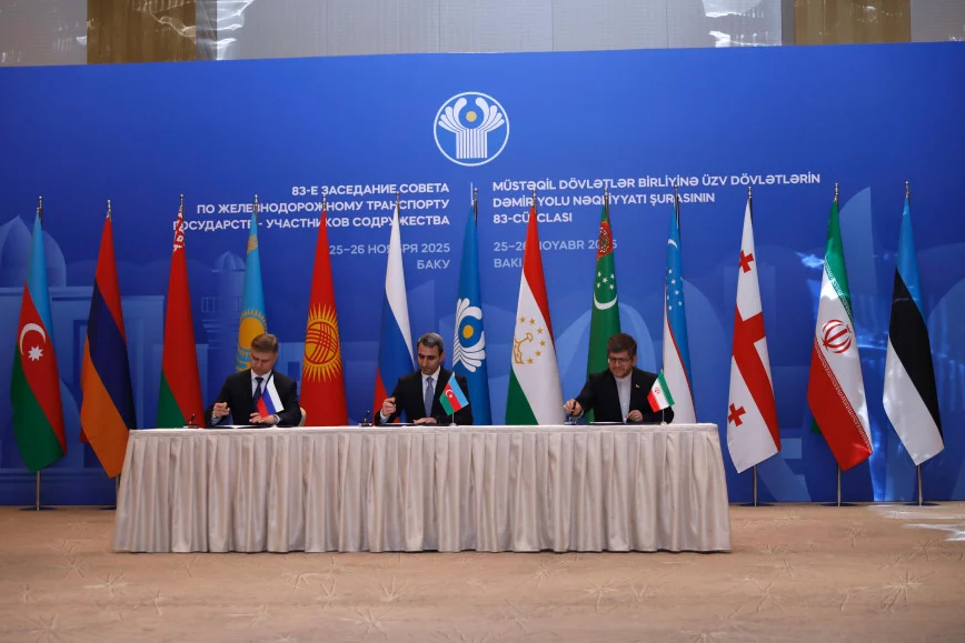 Şimal-Cənub dəhlizinin inkişafı üzrə Memorandum imzalanıb