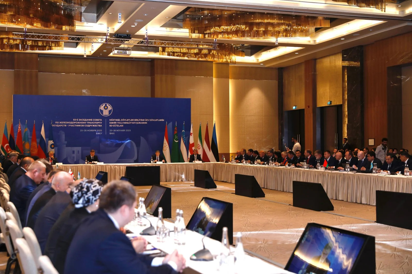 Bakıda MDB Dəmiryol Nəqliyyatı Şurasının 83-cü iclası keçirilib