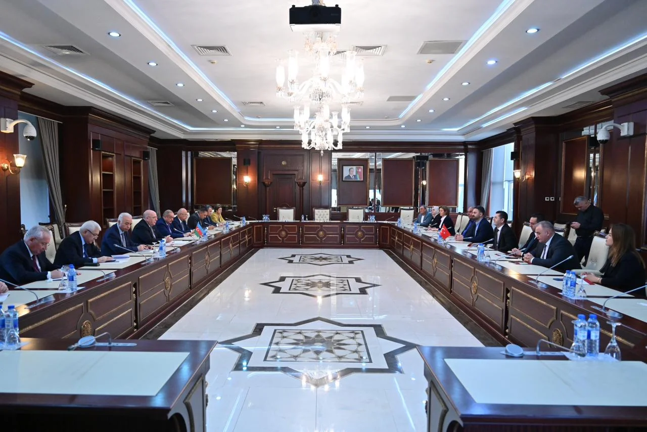 Milli Məclisdə Türkiyə nümayəndə heyəti ilə görüş keçirilib