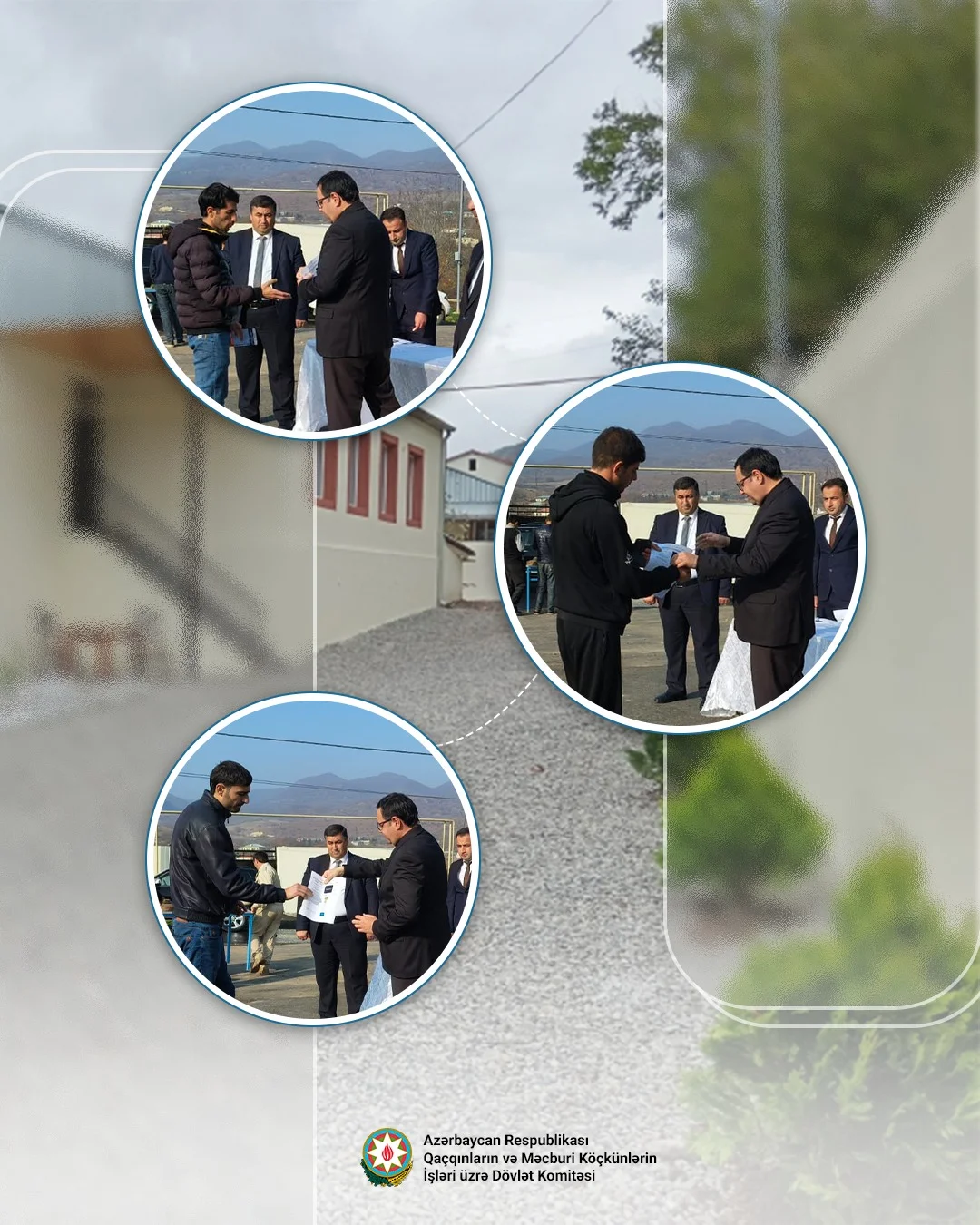 Xocavənd rayonunun Qırmızı Bazar qəsəbəsinə növbəti köç olub