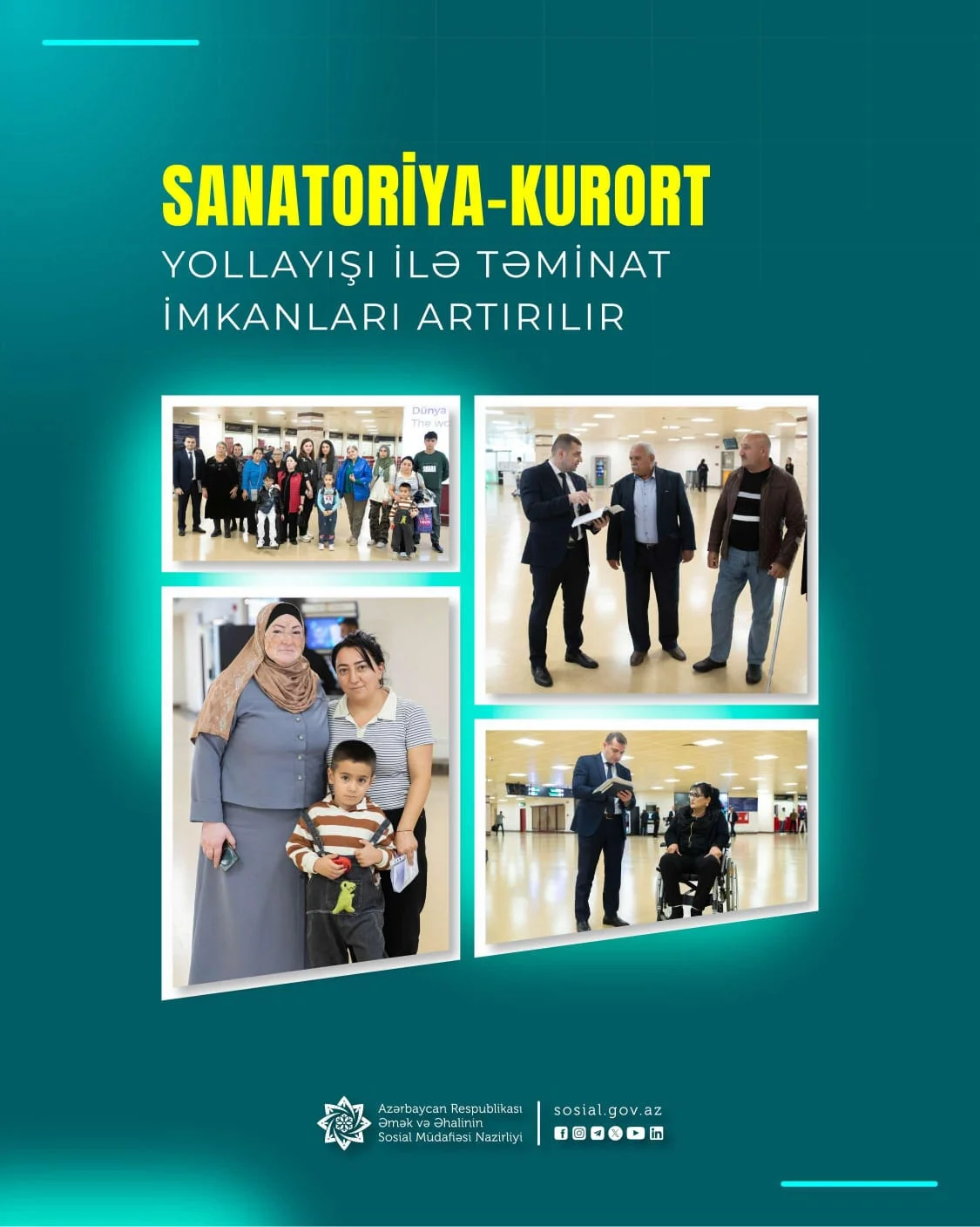 Qanunvericilikdə yeni dəyişikliklər əlilliyi olan və digər imtiyazlı şəxslərin sanatoriya-kurort yollayışı ilə təminat imkanlarını artırır
