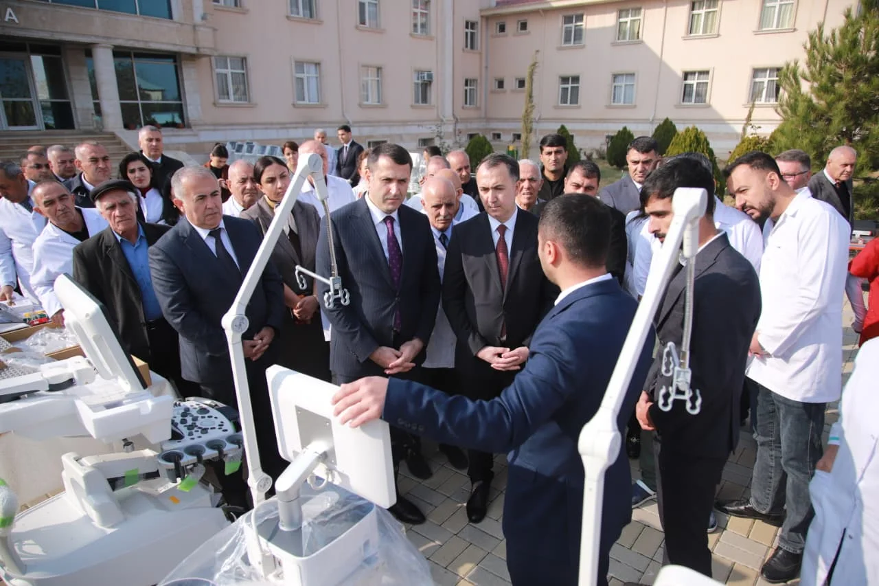 Şərur Rayon Mərkəzi Xəstəxanası Yeni Tibbi Avadanlıqlarla Təchiz Olunub