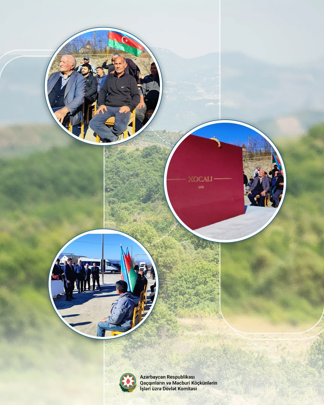 Növbəti köç karvanı Xocalının Şuşakənd kəndinə çatıb