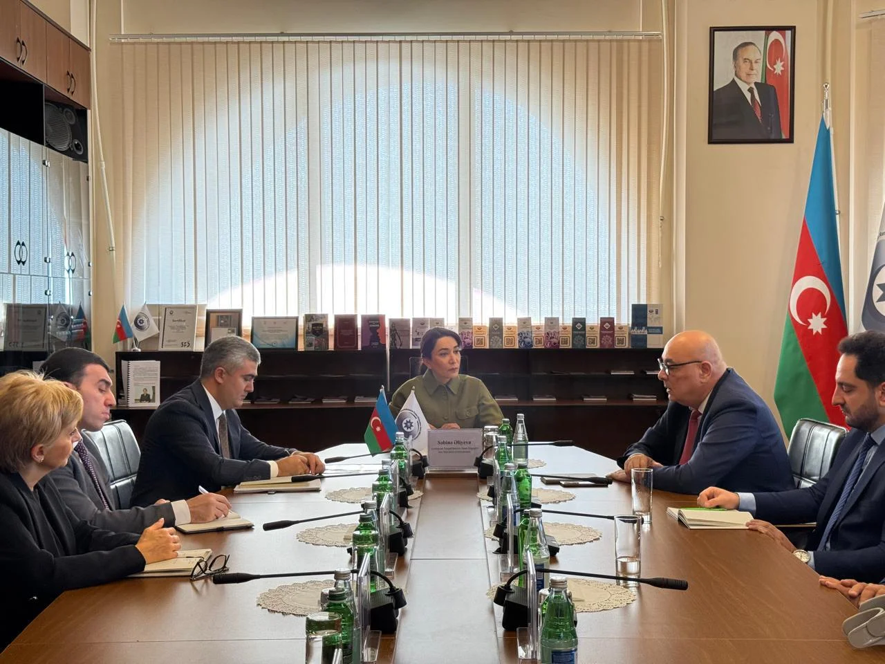 Ombudsman Səbinə Əliyeva Azərbaycan milli amputant futbol komandasının heyətini qəbul edib