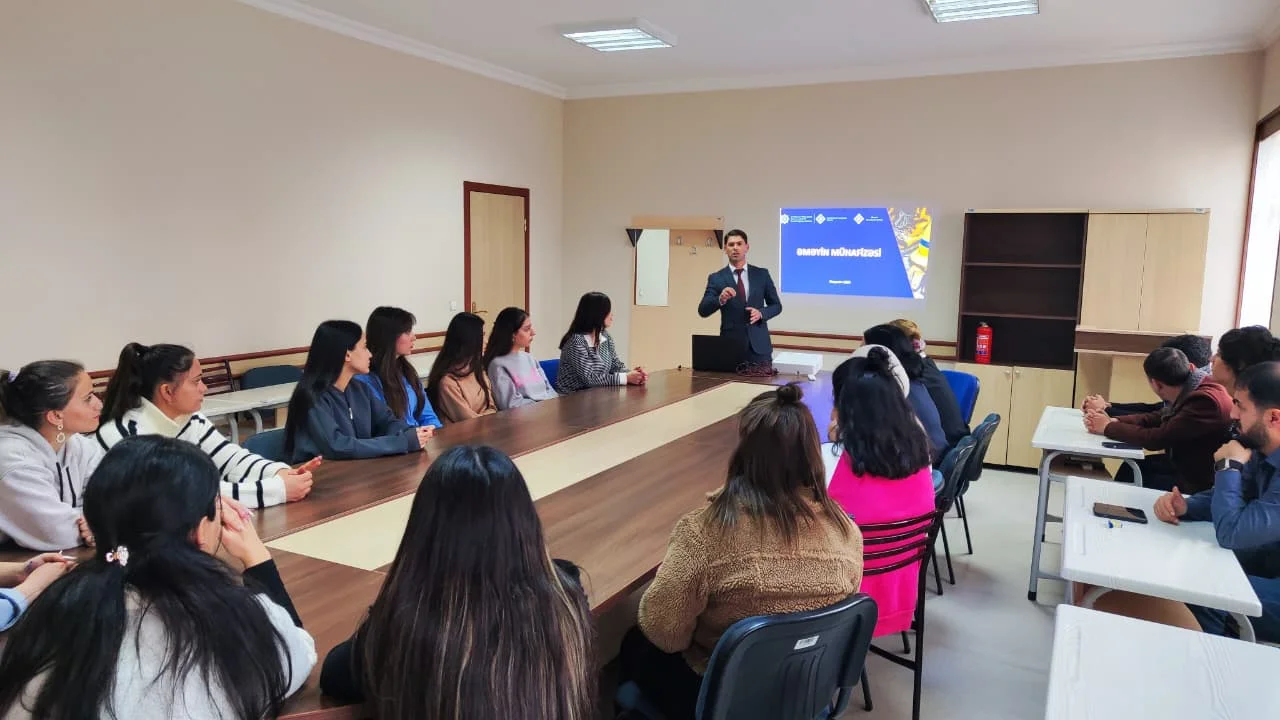 Peşə təlimi iştirakçılarına təhlükəsiz əmək şəraiti ilə bağlı təlim təşkil olunub