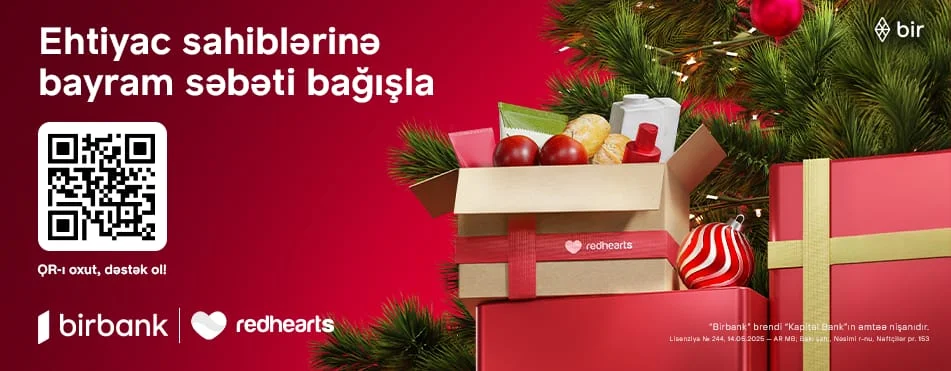Qırmızı Ürəklər Fondu “Bayram Səbəti” xeyriyyə aksiyasına start verir