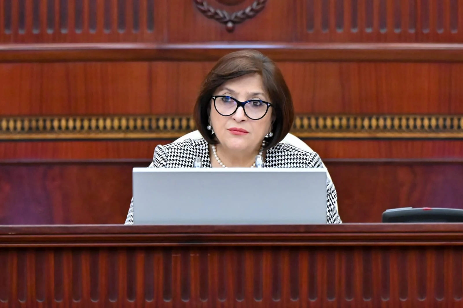 Milli Məclisin sədri Sahibə Qafarova seçicilərin növbəti qəbulunu keçirib