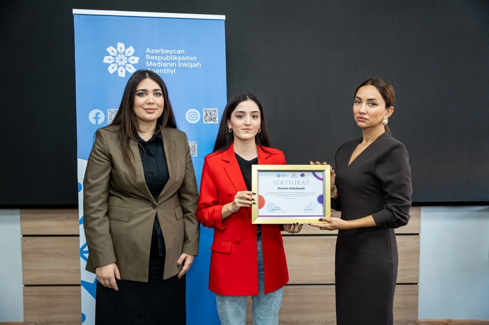 “Kreativ Media - Bakı” məzmun müsabiqəsinin qalibləri mükafatlandırılıb