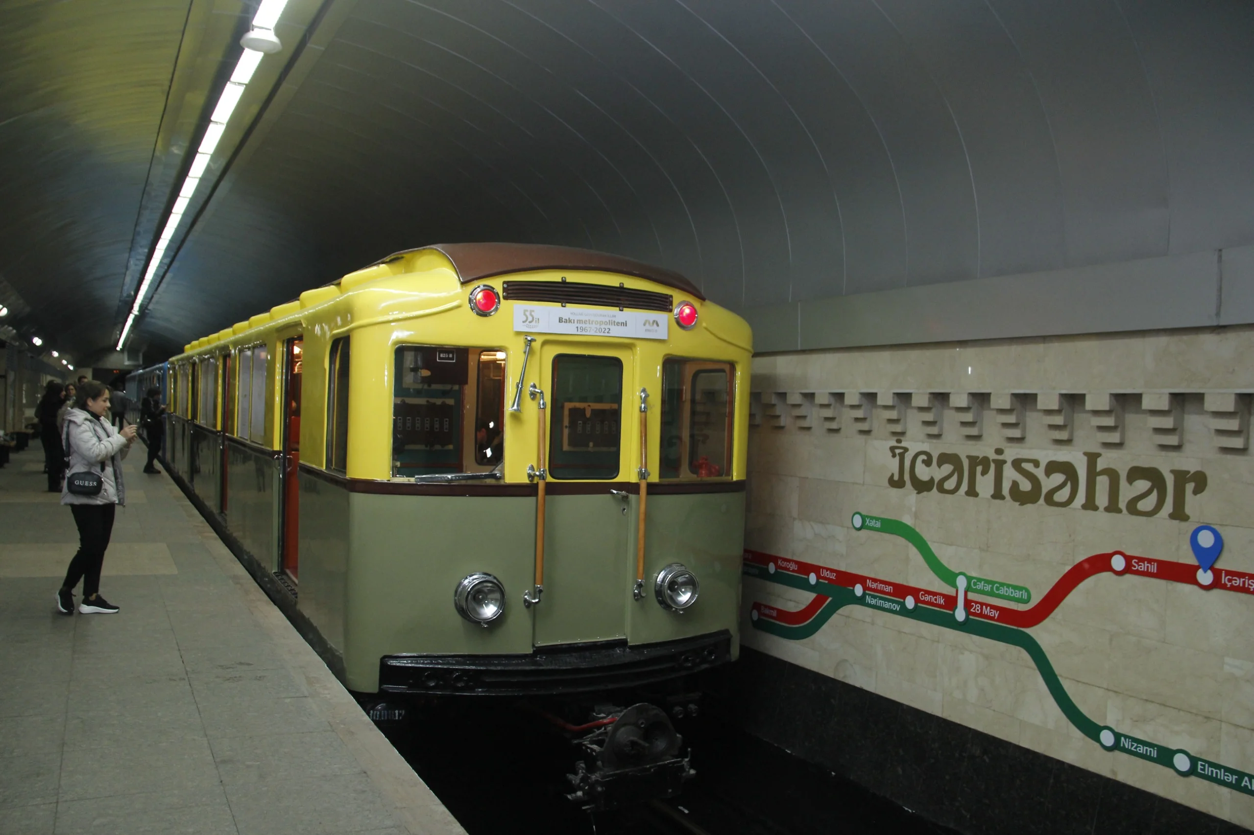 Retro vaqonlar yenidən “İçərişəhər”də nümayiş etdiriləcək