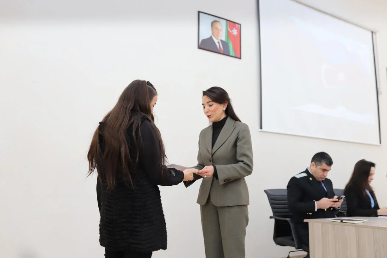 Ombudsman Səbinə Əliyeva Amnistiya Aktının icrası prosesində iştirak edib