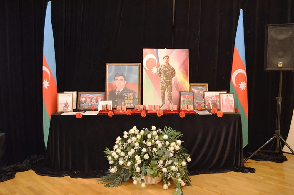 Şəhid Rafail Hüseynovun xatirəsi yad edilib - VİDEO
