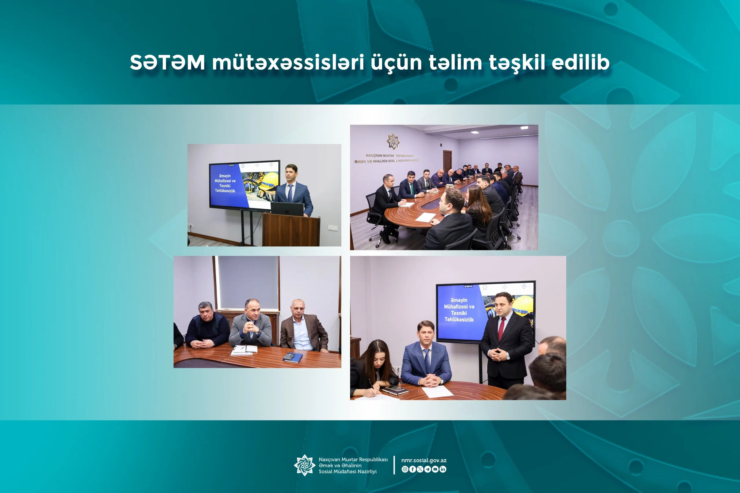 SƏTƏM mütəxəssisləri üçün təlim təşkil edilib