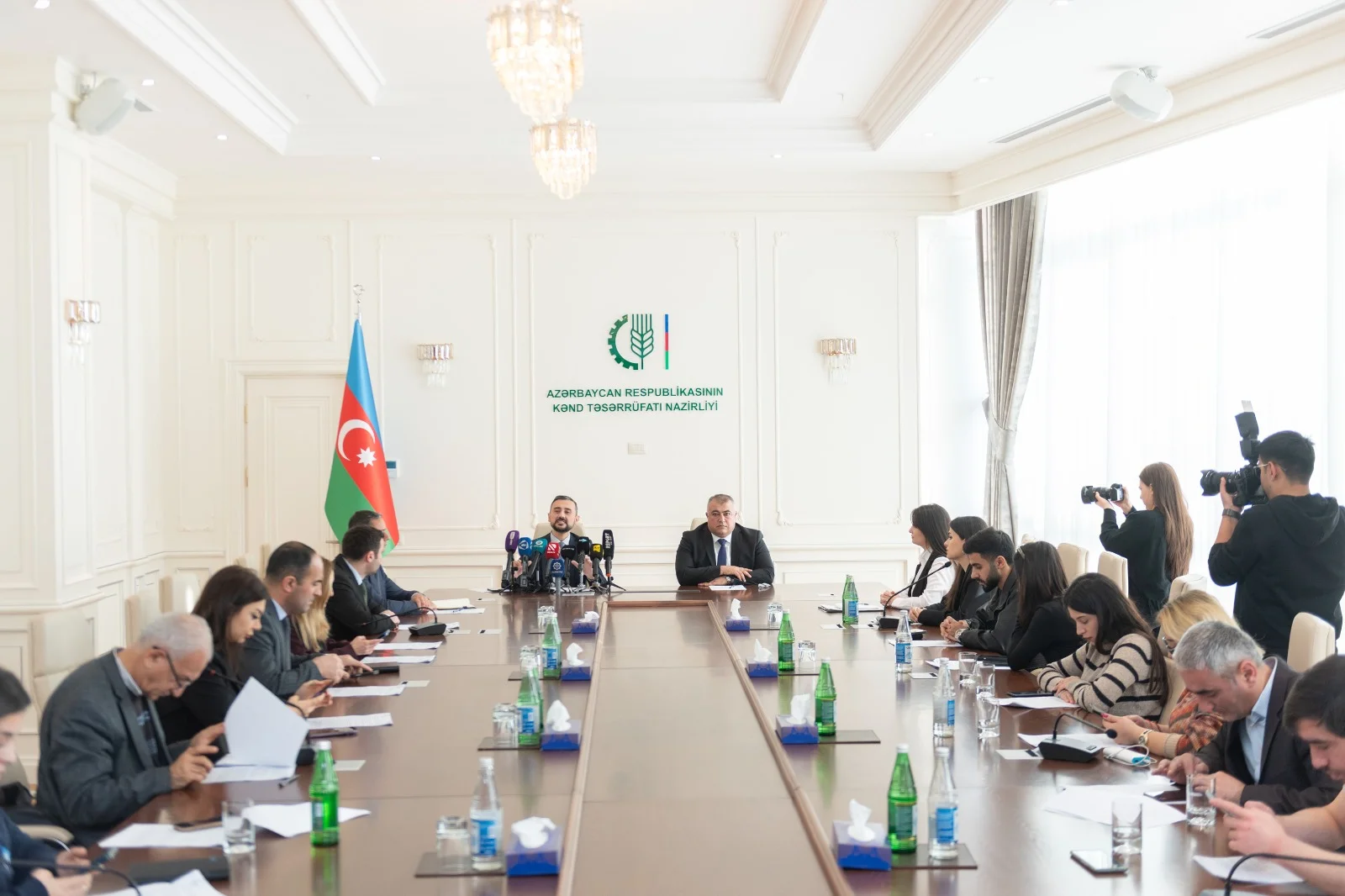 Balıqçılıq və Akvakultura Mərkəzinin fəaliyyətinə həsr olunmuş mətbuat konfransı keçirilib