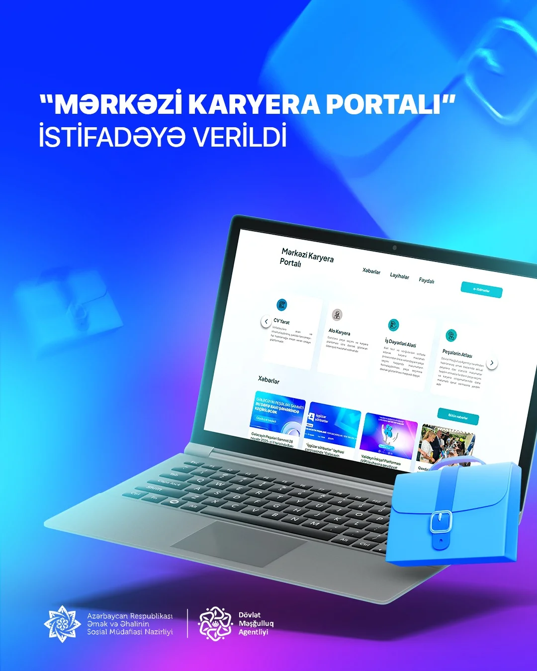 “Mərkəzi Karyera Portalı” istifadəyə verildi