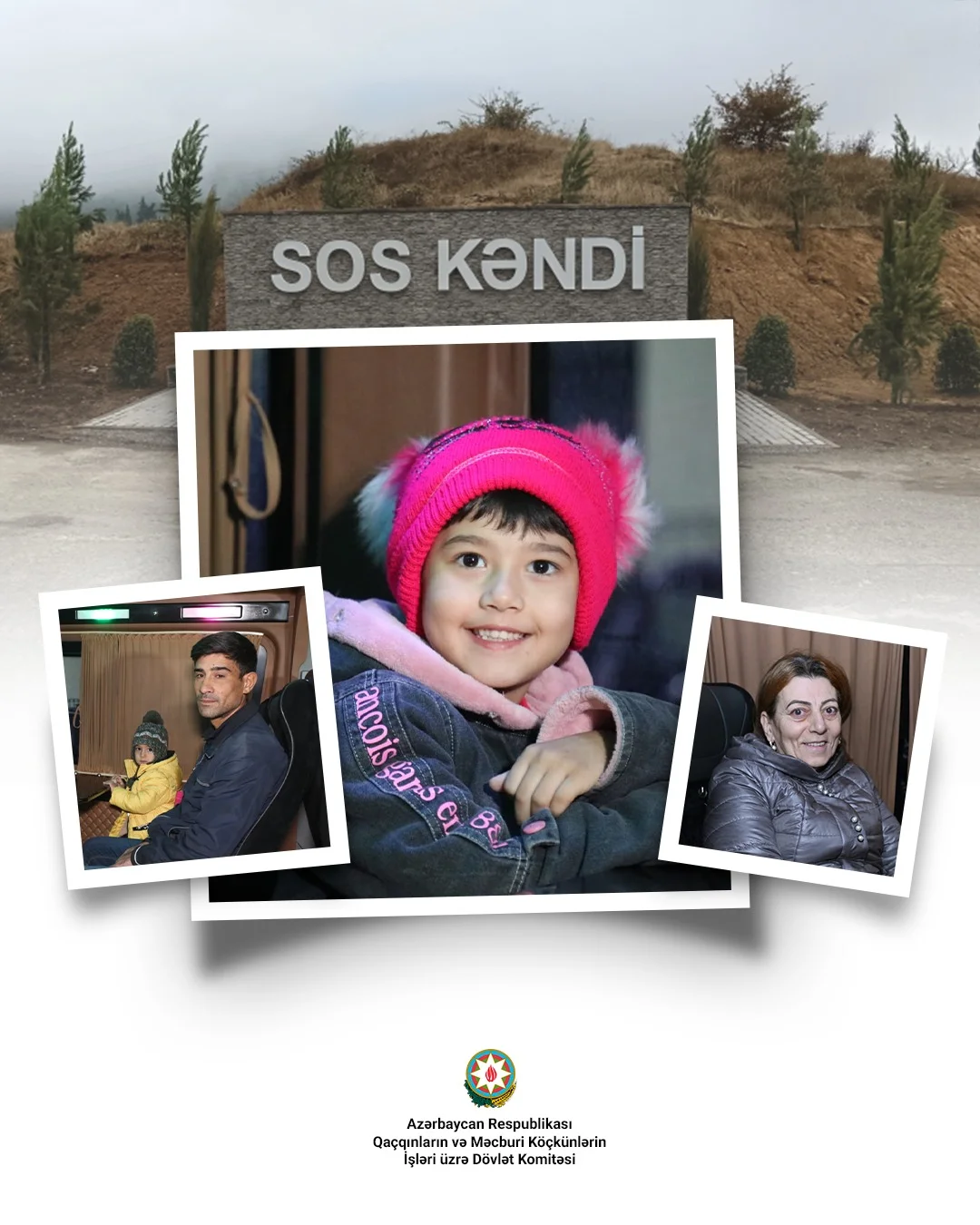 Xocavəndin Sos kəndinə növbəti köç karvanı yola salınıb