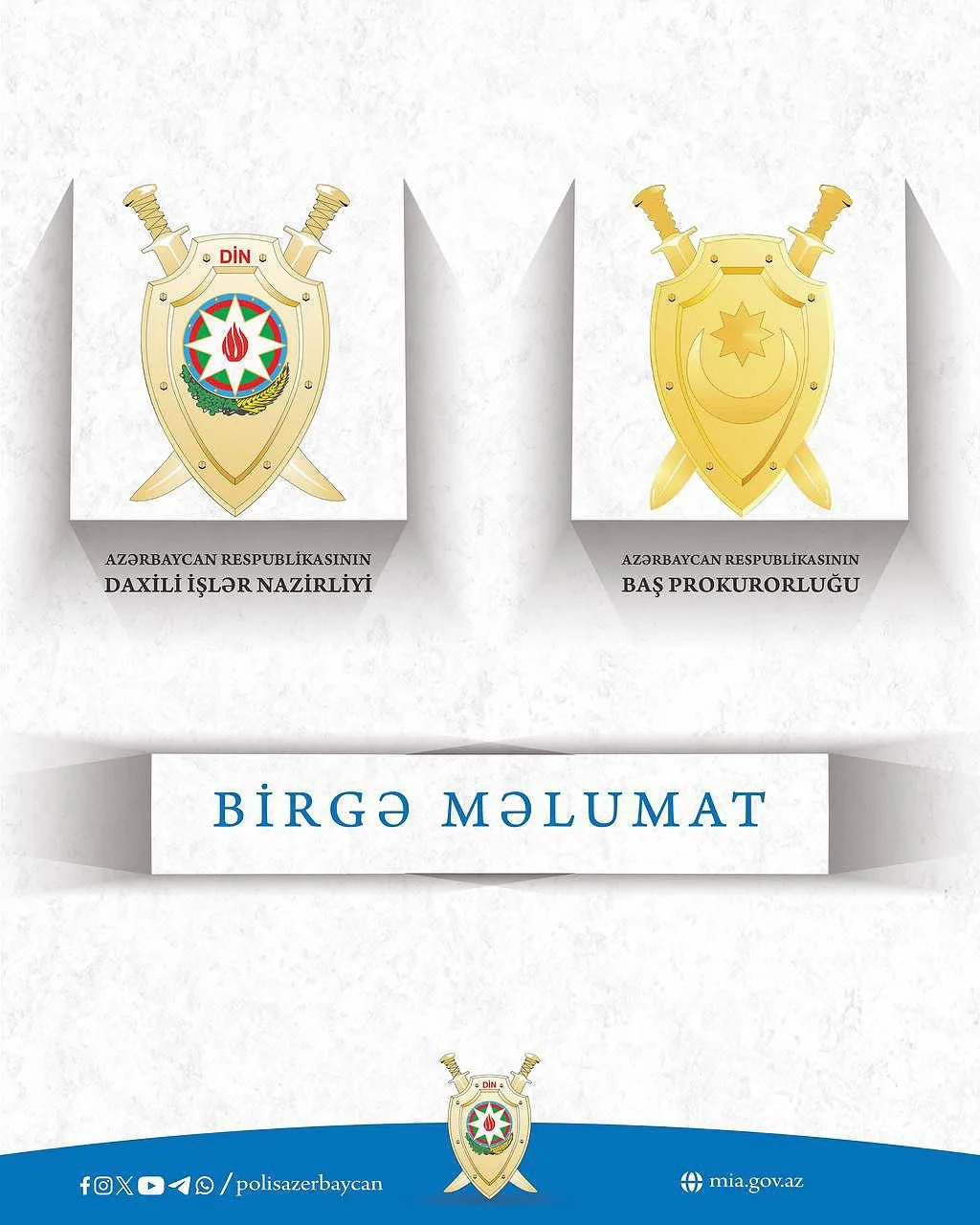 Baş Prokurorluq və Daxili İşlər Nazirliyinin birgə Məlumatı : Biləsuvar rayon sakininin qəsdən öldürülməsi müəyyən olunub