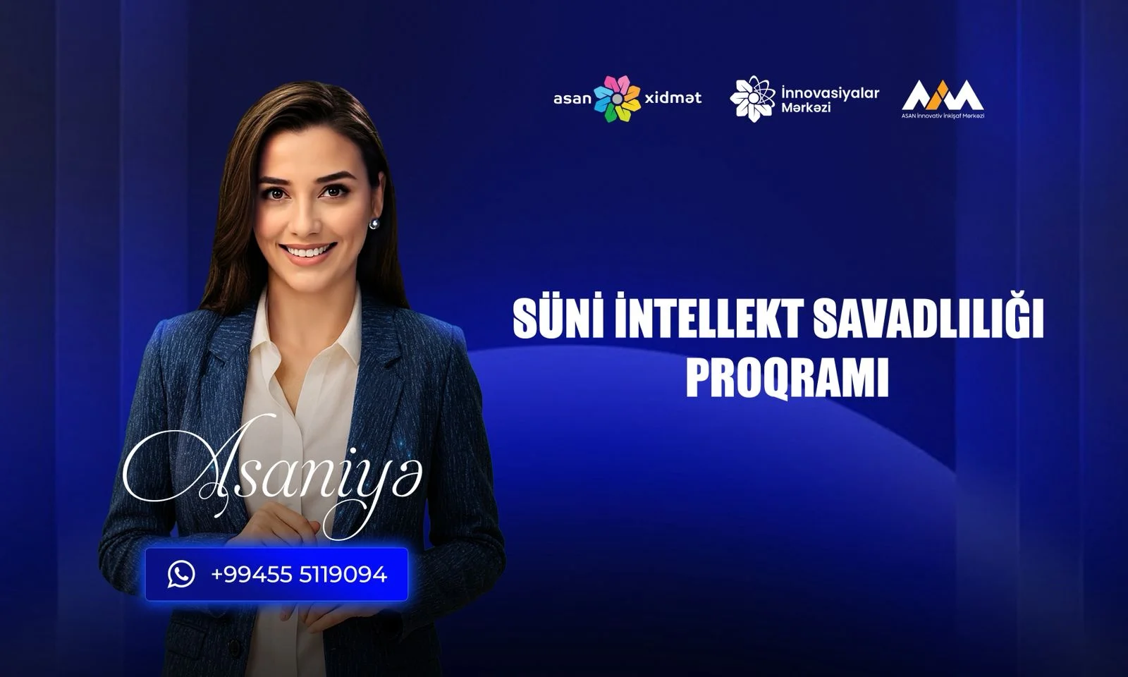 ASAN İnnovativ İnkişaf Mərkəzinin “Süni intellekt savadlılığı” proqramı davam edir