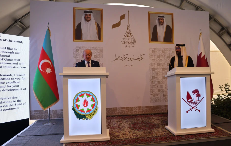 Nazir Kəmaləddin Heydərov Qətər Dövlətinin Milli günü münasibətilə təşkil olunmuş rəsmi qəbulda iştirak edib