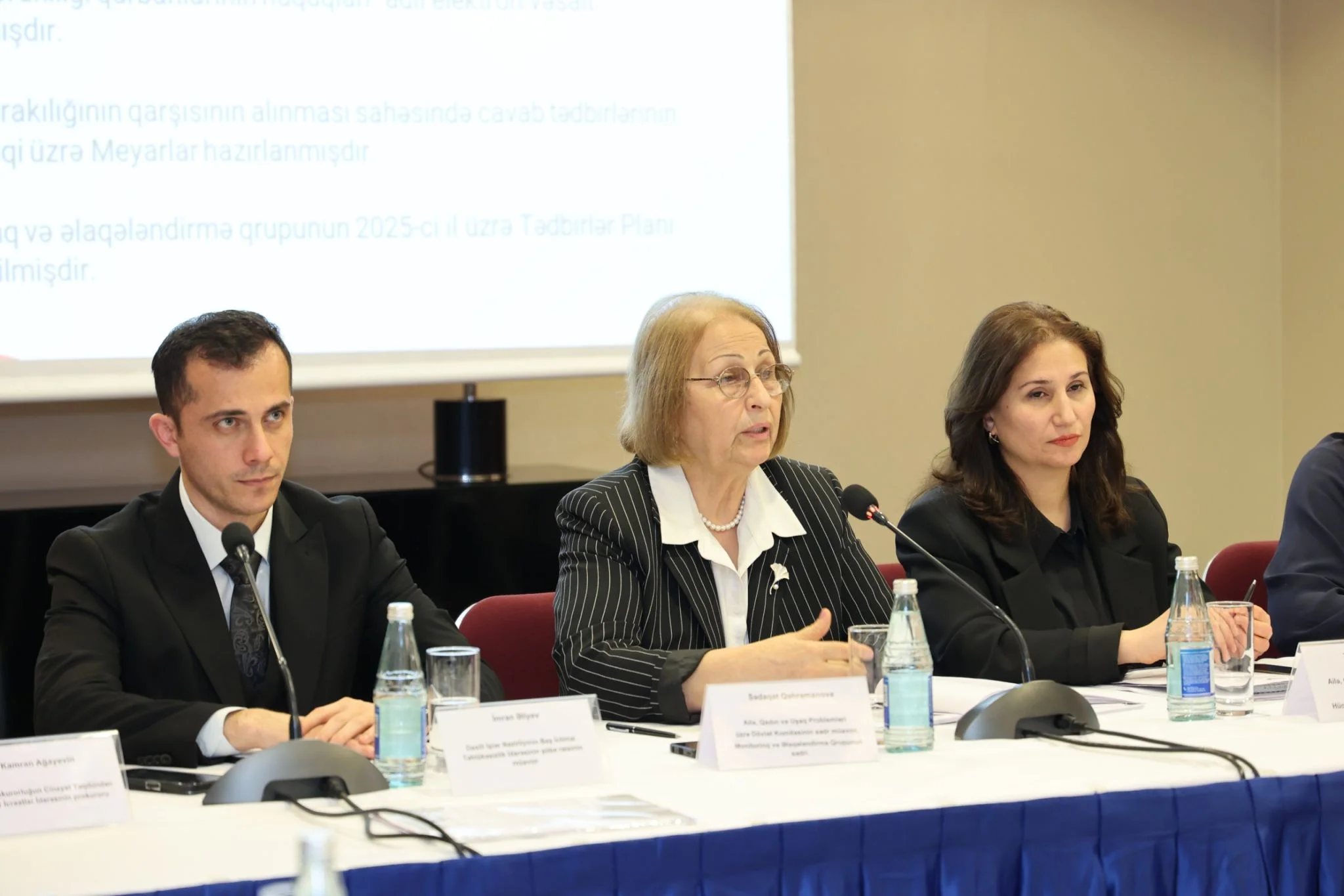 Məişət zorakılığının qarşısının alınması sahəsində monitorinq və əlaqələndirmə qrupunun fəaliyyətinə dair mətbuat konfransı keçirilib