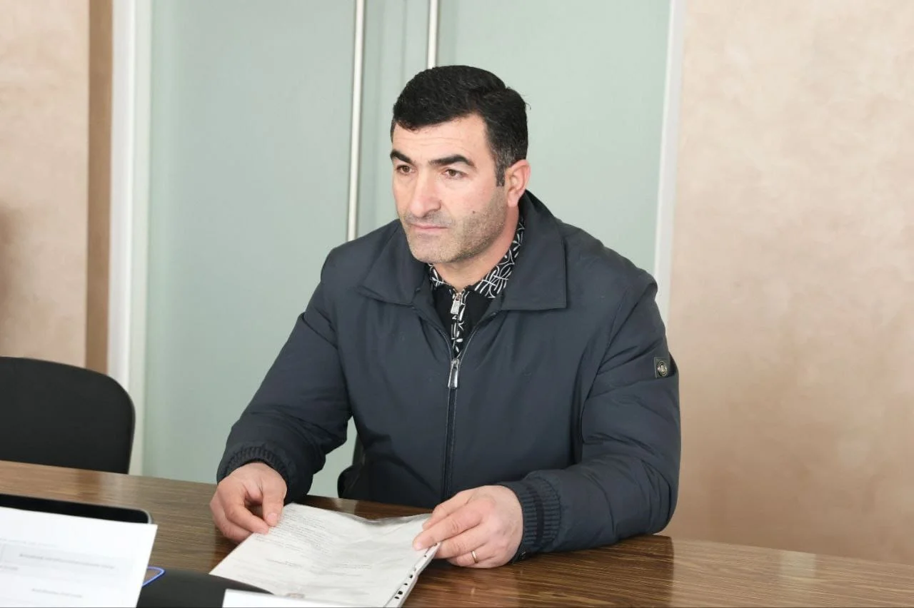 İqtisadiyyat nazirinin birinci müavini Şəmkirdə vətəndaşları qəbul edib